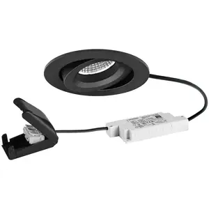 BRUMBERG Spot encastré LED BB34 RC boîte de raccordement noir structur... pas cher