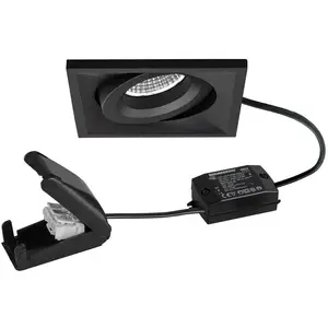 BRUMBERG Spot LED BB37 on/off Boîtier de raccordement noir structuréVendu parluminaire