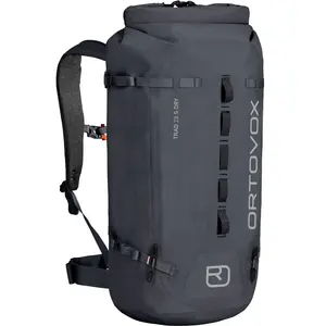 Ortovox Trad 28 S Dry - Sac à dos escalade Black Steel 28 L pas cher