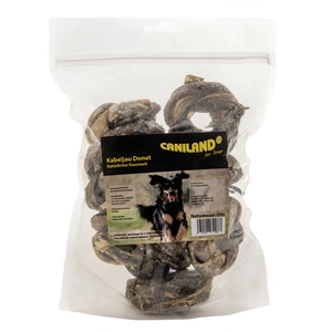 Caniland Donut Friandises au cabillaud pour chien - 250 g pas cher