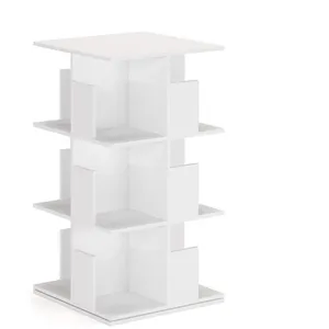Vicco - Bibliothèque Alfa, Blanc, 59.7 x 111.4 cm pas cher