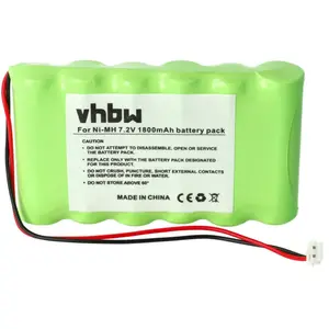 Vhbw - NiMH Batterie 1800mAh (7.2V) pour stimulateur musculaire comme ... pas cher
