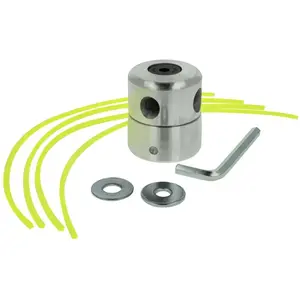 Comparateur de prix : Vhbw vhbw Lame à double tête filetée en aluminium pour tondeuses à gaz...