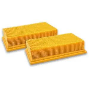 vhbw 2x filtre à pris plats pour aspirateur robot multi-usages comme Dewalt D279015-XJ pas cher