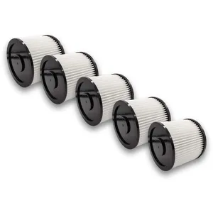VHBW vhbw 5x Filtres à cartouche pour aspirateur, aspirateur multifon...Vendu paramazon