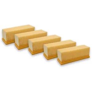 Comparateur de prix : VHBW vhbw 5xFiltres plats Filtre Filtre pour aspirateur robot aspirate...