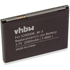 Comparateur de prix : vhbw Li-Ion batterie 2000mAh (3.7V) pour votre router mobile hotspot S...
