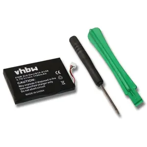 vhbw Li-Ion batterie 1100mAh (3.7V) pour lecteur MP3 baladeur Player Apple IPod M8948LL, M8948LL/A, M8948LLA, M8976LL, M8976LL/A, M8976LLA, M9244LL pas cher