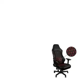 Comparateur de prix : Siège Noblechairs Hero Cuir Noir et Rouge