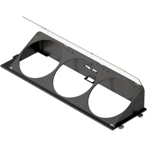 Havn HS 420 Angled Bottom Fan Bracket - schwarz, Armoire serveur : acc... pas cher