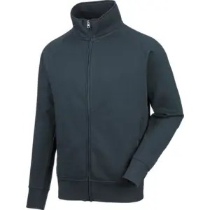 Sweat Zippé JOB+ marine L pas cher