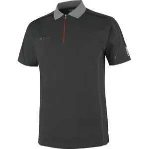 Polo de travail Stretch X Würth MODYF anthracite M pas cher