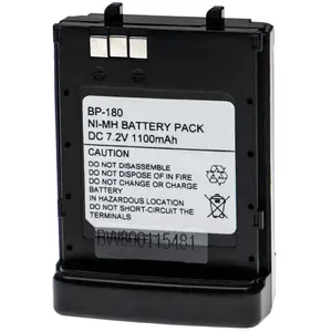 vhbw NiMH batterie 1100mAh (7.2V) pour radio talkie-walkie comme Icom ... pas cher