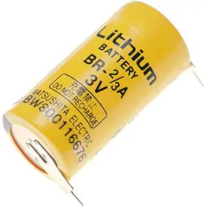 vhbw Batterie Li-MNO2 1450mAh (3V) pour appareil PLC Panasonic BR-2/3A...