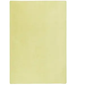 Tapis en velours uni vert citron 200x300 cm