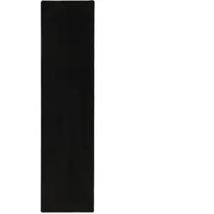 Tapis long couloir - SNAPSTYLE - Cottage - Noir - 80x320 cm - Poils lo... pas cher