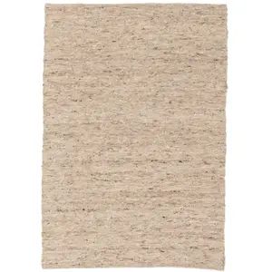 Pergamon Tapis en laine naturel chiné beige 120x180 cm pas cher