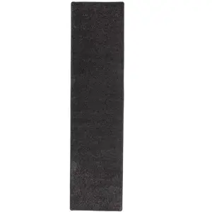 Snapstyle Tapis couloir uni anthracite 80x200 cm pas cher