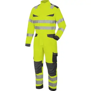 Combinaison de travail haute-visibilité fluo jaune/anthracite Würth MO... pas cher