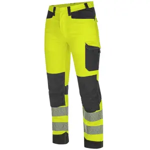 Pantalon de travail haute-visibilité fluo jaune/anthracite Würth MODYF...