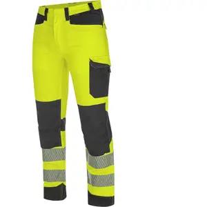 Pantalon de travail haute-visibilité fluo jaune/anthracite Würth MODYF...
