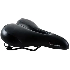 Comparateur de prix : P & P pro cycling Airtikus amplifié 608 V Selle Confortable Adulte Unisexe, Noir, 280 x 210mm
