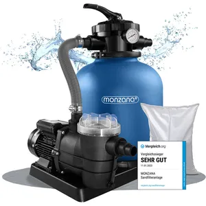 monzana Pompe Filtre à Sable 11.000 l/h système Filtration Eau Piscine...Vendu paramazon