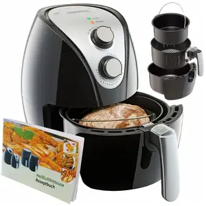 Comparateur de prix : Monzana - Friteuse électrique à air chaud 3,2 l 1300 w avec moule à gâ...