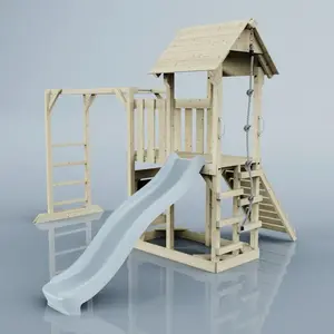 Aire de jeux PolarPlay Karlskrona, Bleu glacier pas cher