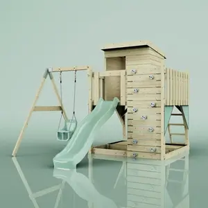 Aire de jeux PolarPlay Alma, Bébé / Vert menthe pas cher