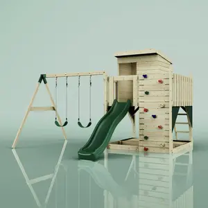 Aire de jeux PolarPlay Björn, Normal / Vert émeraude pas cher