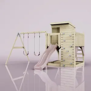 Aire de jeux PolarPlay Björn, Normal / Vieux rose pas cher