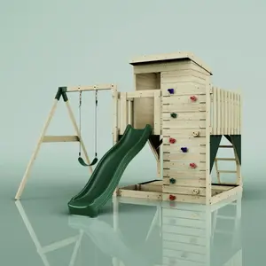 Aire de jeux PolarPlay Alma, Normal / Vert émeraude pas cher