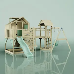 Aire de jeux PolarPlay Mille, Bébé / Vert menthe pas cher