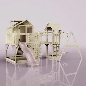 Aire de jeux PolarPlay Mille, Normal / Vieux rose pas cher