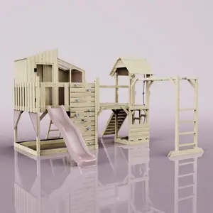 Aire de jeux PolarPlay Ludvig, Vieux rose