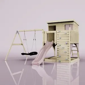 Aire de jeux PolarPlay Nils, Bateau-120 cm / Vieux rose