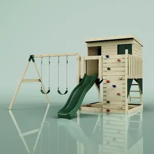 Aire de jeux PolarPlay Nils, Normal / Vert émeraude pas cher