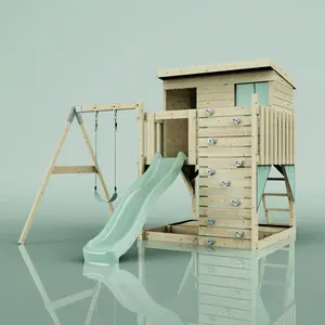 Aire de jeux PolarPlay Tjorven, Normal / Vert menthe pas cher