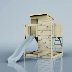 Cabane enfant sur pilotis PolarPlay Aurores boréales, Bleu glacierVendu paroutdoortoys