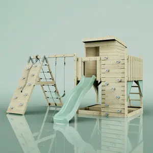 Aire de jeux PolarPlay Freja, Normal / Vert menthe pas cher