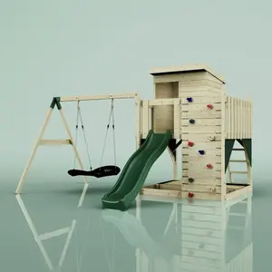 Aire de jeux PolarPlay Björn, Bateau-120 cm / Vert émeraude