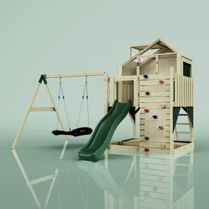 Aire de jeux PolarPlay Lasse, Bateau-120 cm / Vert émeraude pas cher