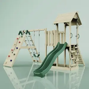 Aire de jeux PolarPlay Farö, Normal / Vert émeraude pas cher
