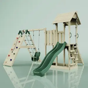 Aire de jeux PolarPlay Farö, Bébé / Vert émeraude pas cher