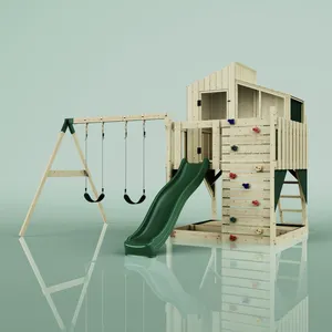 Aire de jeux PolarPlay Bosse, Normal / Vert Émeraude pas cher