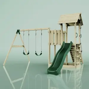 Aire de jeux PolarPlay Uppsala, Normal / Vert émeraude pas cher