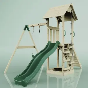 Aire de jeux PolarPlay Göteborg, Normal / Vert émeraude pas cher