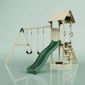 Aire de jeux PolarPlay Vimmerby, Normal / Vert émeraude pas cher
