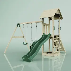 Aire de jeux PolarPlay Vimmerby, Bébé / Vert émeraude pas cher